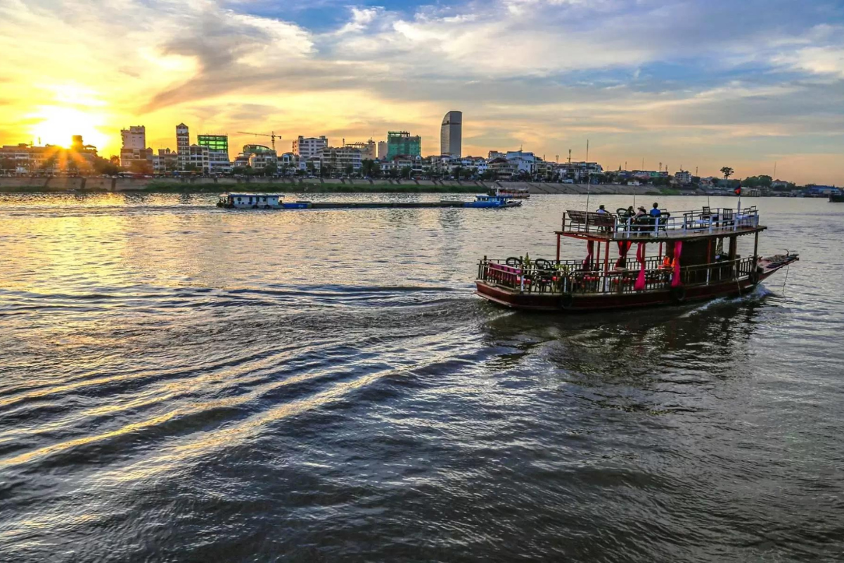 River Boat Cruise on Phnom Penh River